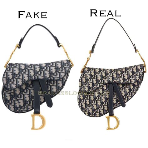 dior saddle bag real vs fake